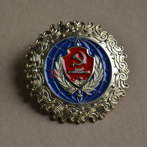 中共海南省國(guó)家安全廳委員會(huì)紀(jì)念證章定制